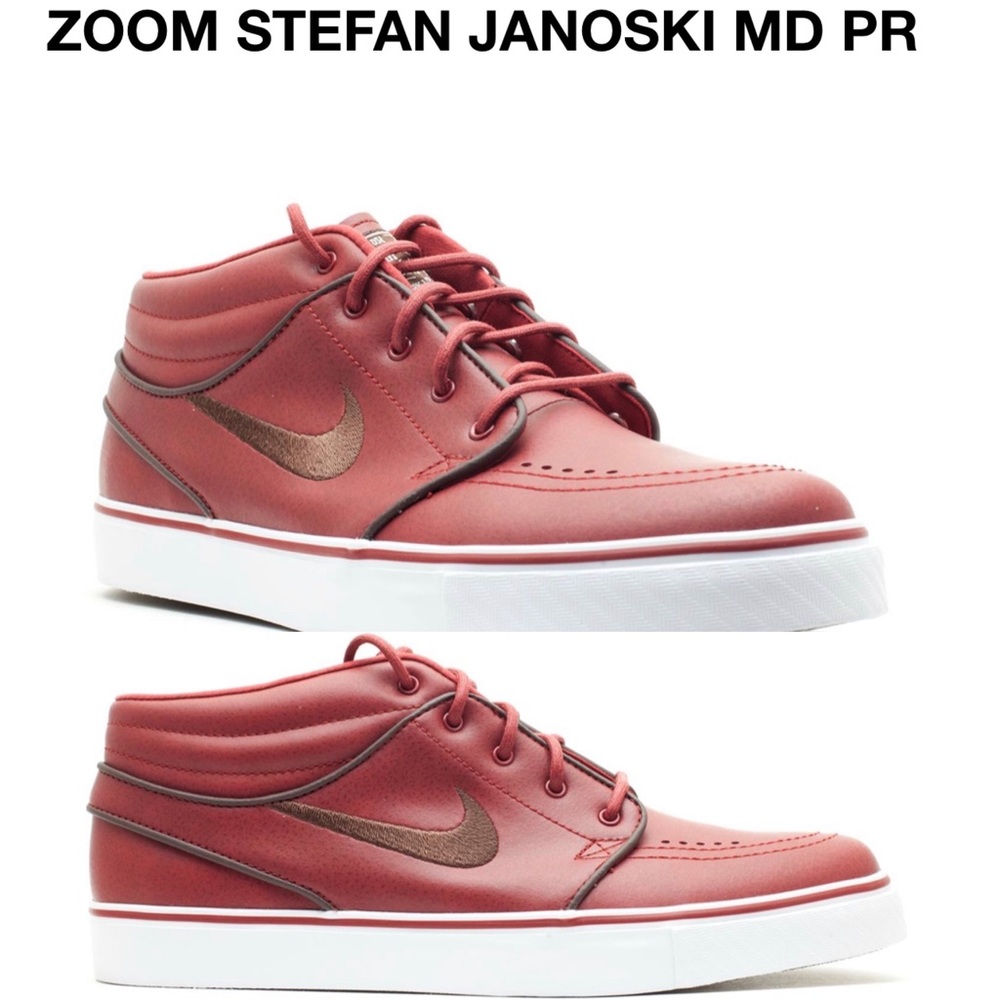 NIKE ZOOM STEFAN JANOSKI MD PR Barn/Dark oak white color size 9